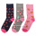 Chritmas cotton socks for women